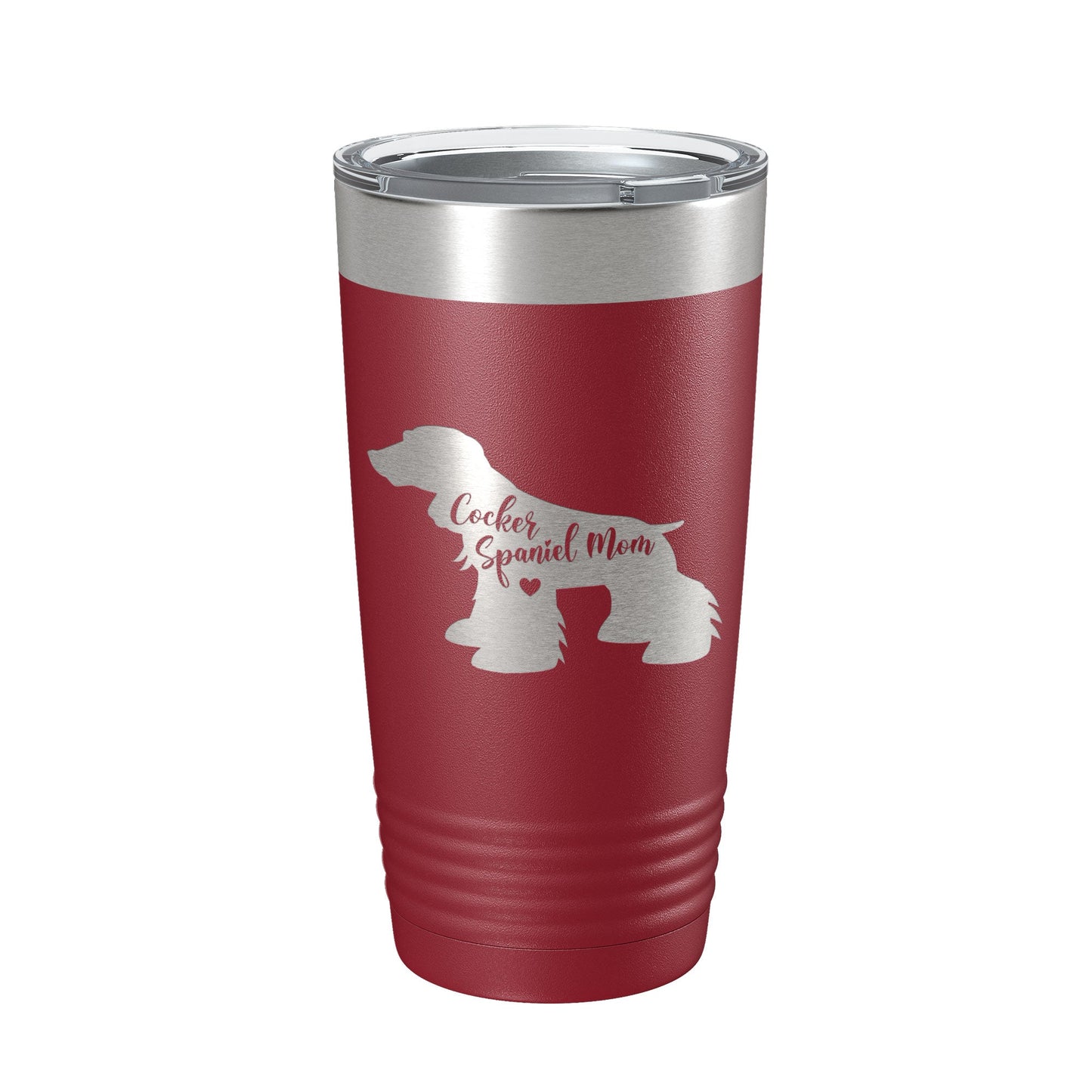 Cocker Spaniel Mom Tumbler Dog Travel Mug Gift Insulated Laser Engraved Coffee Cup 20 oz-18