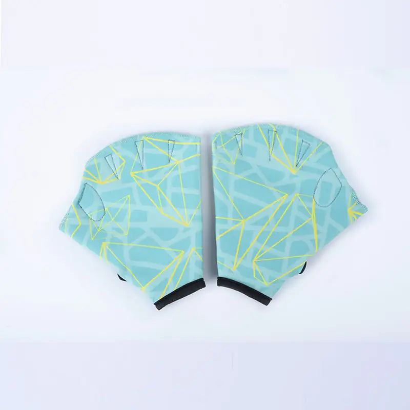 Webbed Swimming Gloves for Outdoor Submersible Use