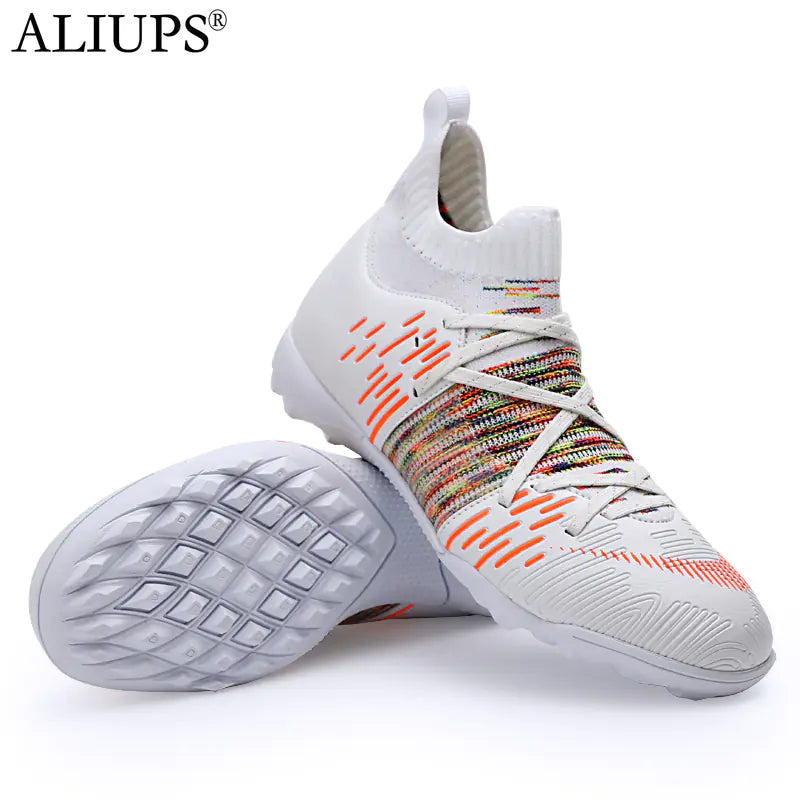 Adult Nylon Outdoor Sports Soccer Shoes for Grass