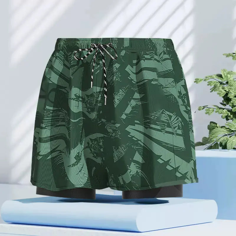 Men's Swim Trunks Quick-Dry Shorts for Spa Use