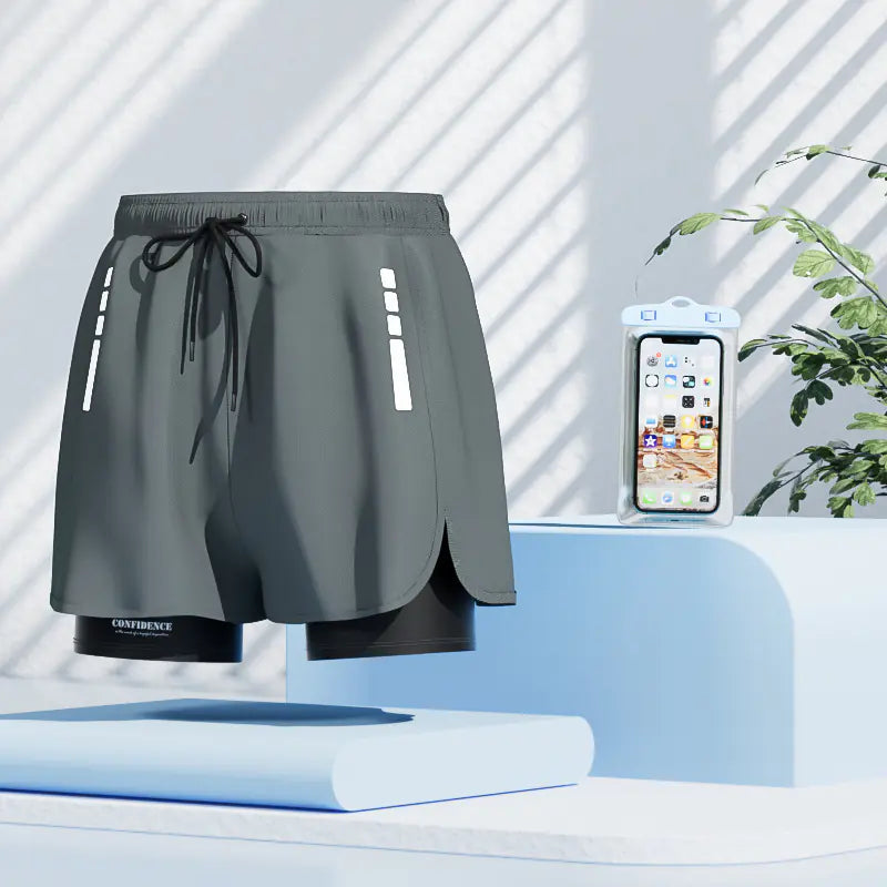 Men's Swim Trunks Quick-Dry Shorts for Spa Use