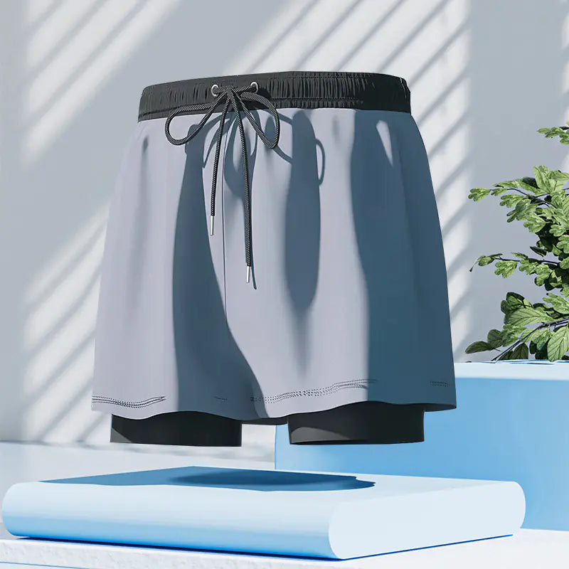 Men's Swim Trunks Quick-Dry Shorts for Spa Use