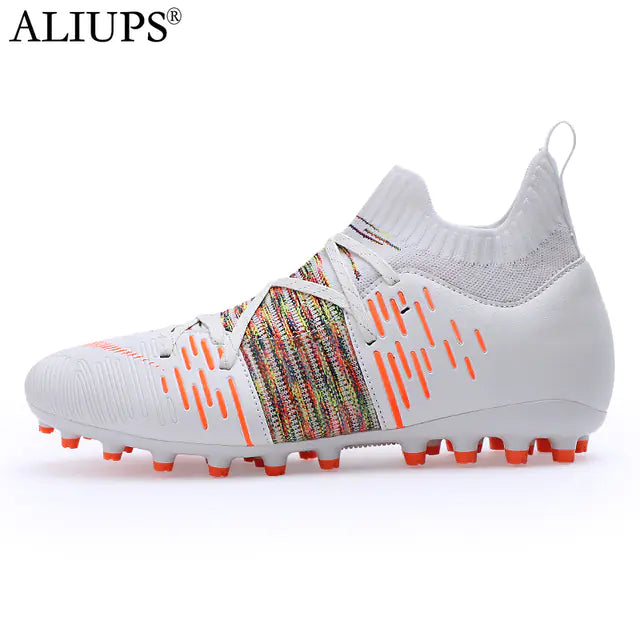 Adult Nylon Outdoor Sports Soccer Shoes for Grass