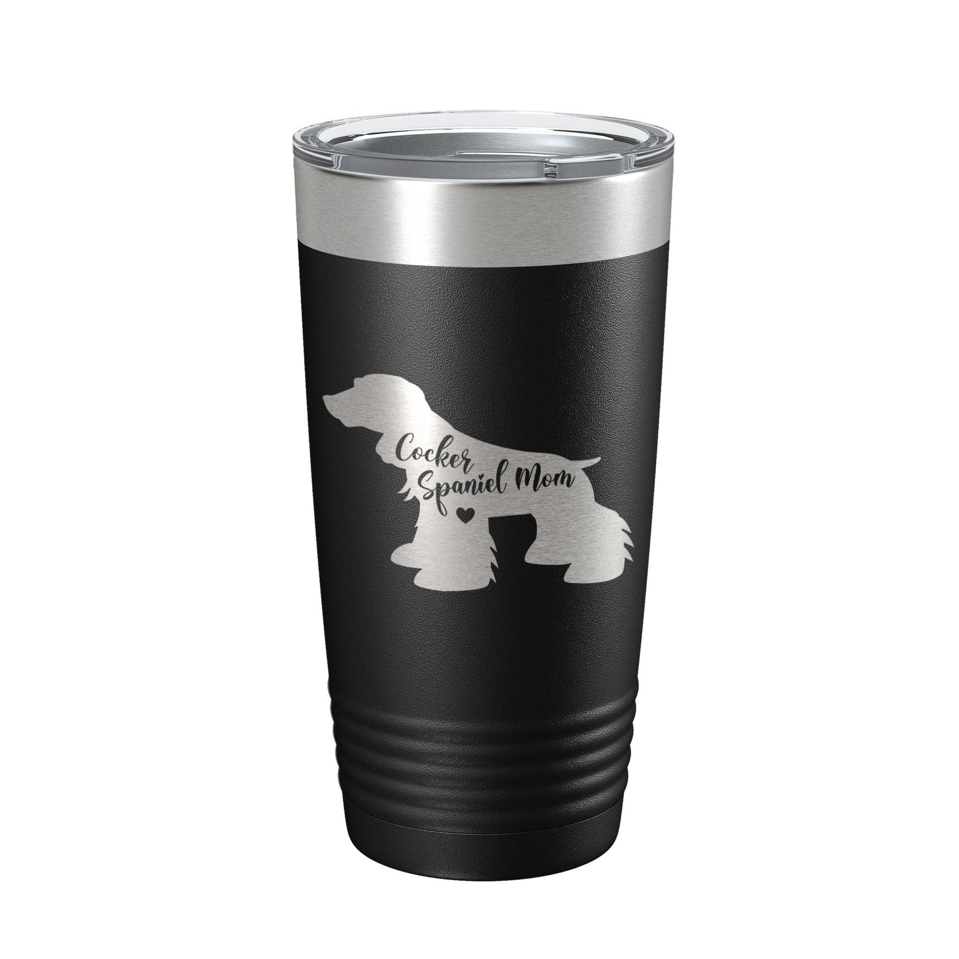 Cocker Spaniel Mom Tumbler Dog Travel Mug Gift Insulated Laser Engraved Coffee Cup 20 oz-5
