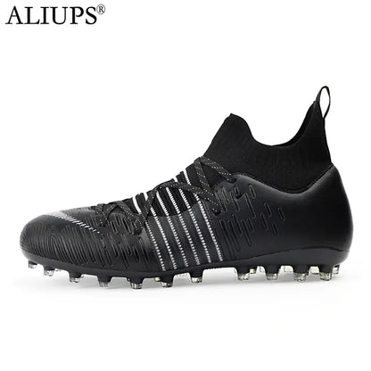 Adult Nylon Outdoor Sports Soccer Shoes for Grass