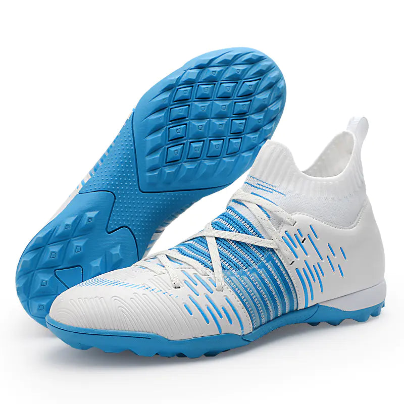 Adult Nylon Outdoor Sports Soccer Shoes for Grass