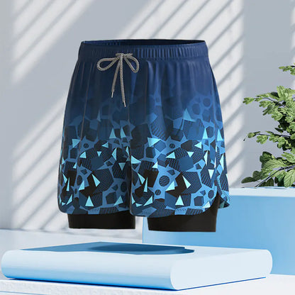 Men's Swim Trunks Quick-Dry Shorts for Spa Use