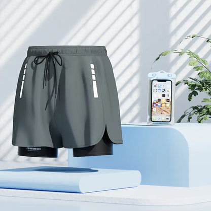 Men's Swim Trunks Quick-Dry Shorts for Spa Use