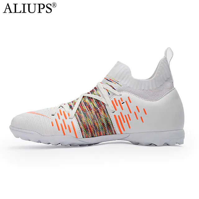 Adult Nylon Outdoor Sports Soccer Shoes for Grass