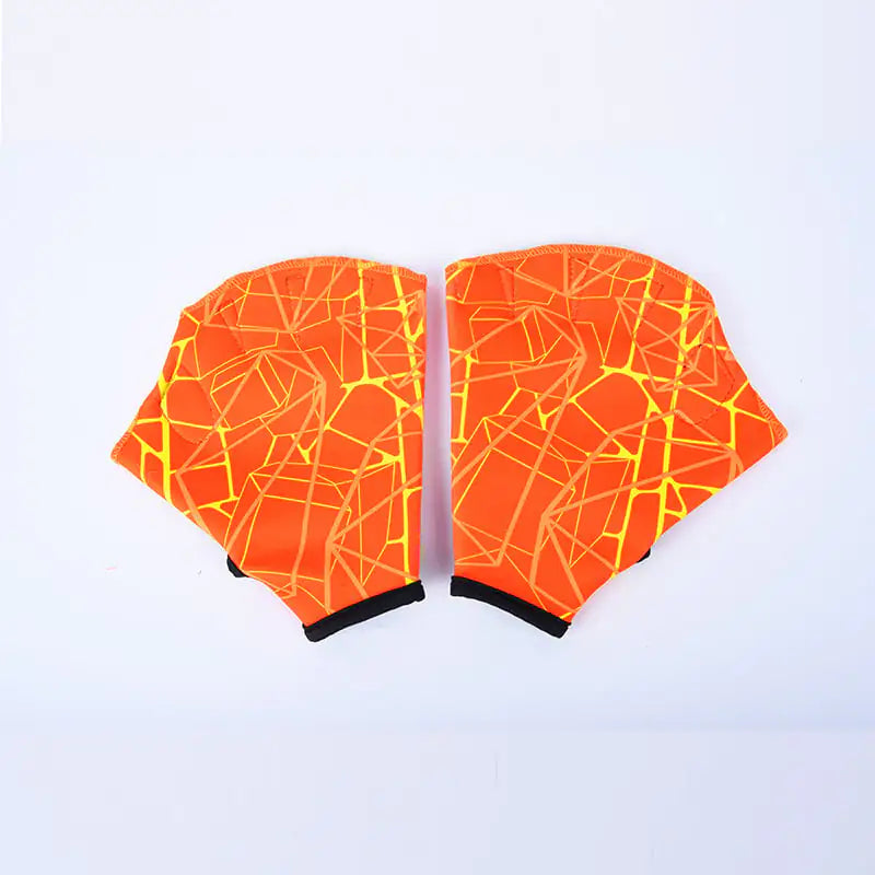 Webbed Swimming Gloves for Outdoor Submersible Use