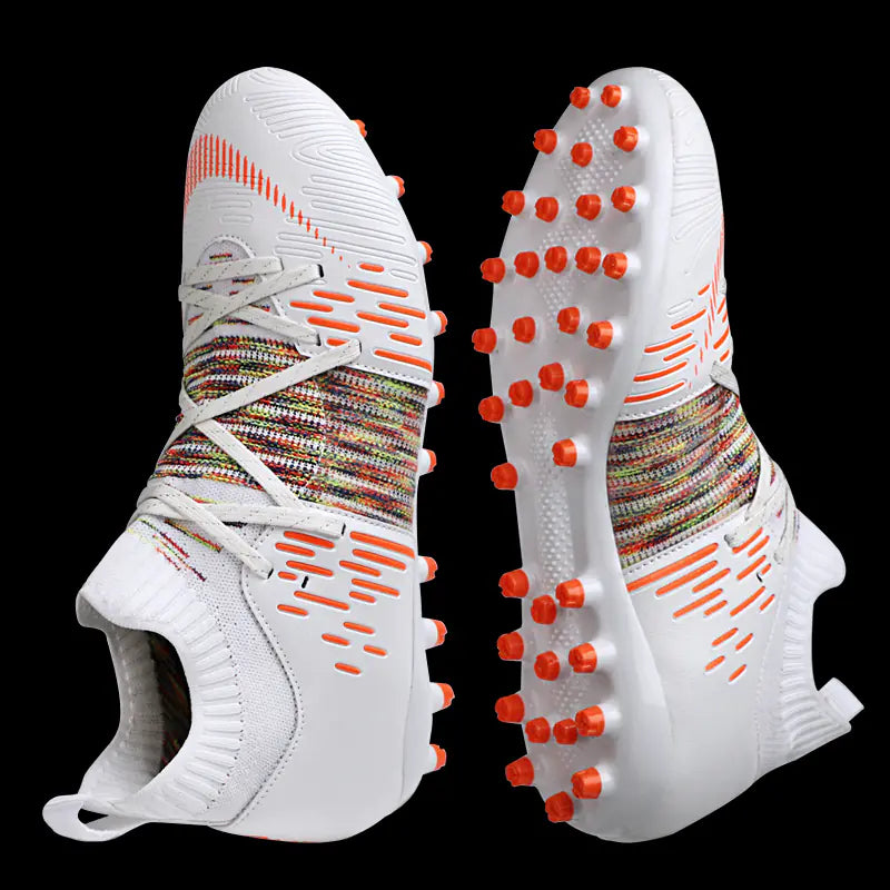 Adult Nylon Outdoor Sports Soccer Shoes for Grass