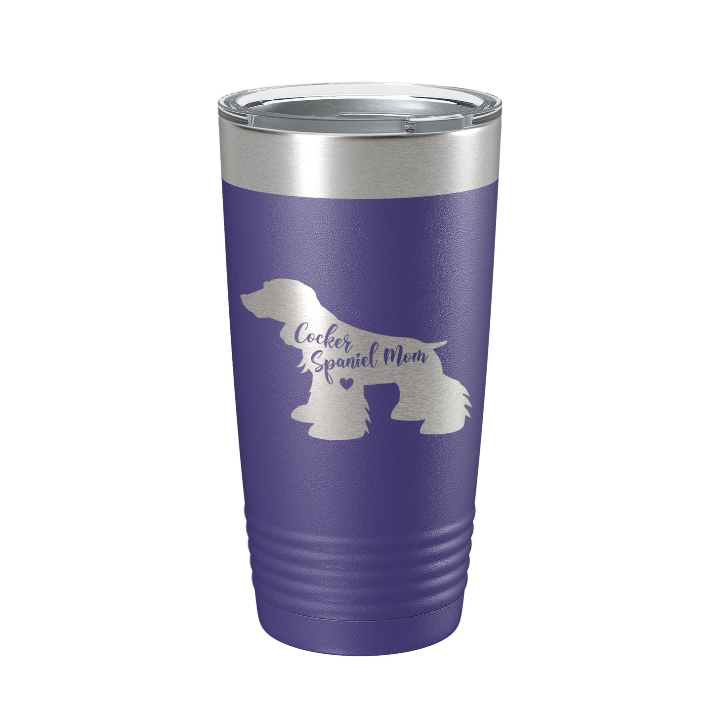 Cocker Spaniel Mom Tumbler Dog Travel Mug Gift Insulated Laser Engraved Coffee Cup 20 oz-15