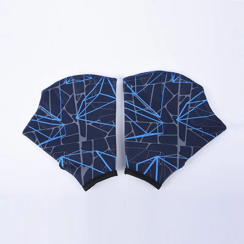 Webbed Swimming Gloves for Outdoor Submersible Use