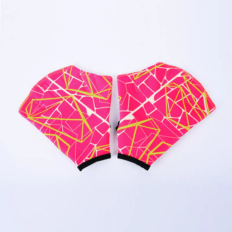 Webbed Swimming Gloves for Outdoor Submersible Use