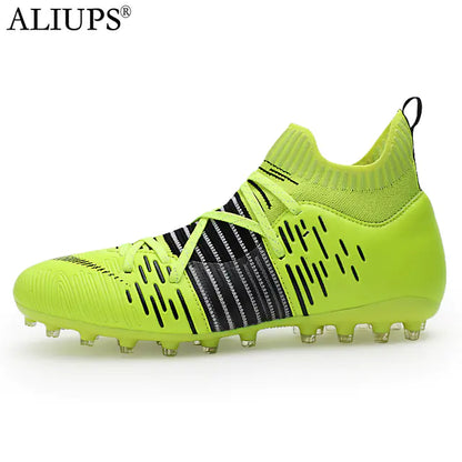 Adult Nylon Outdoor Sports Soccer Shoes for Grass